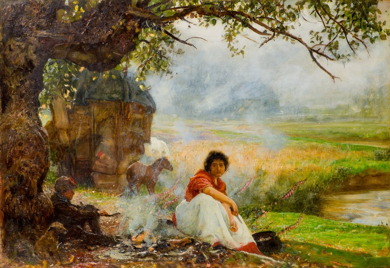 Chica gitana de Robert Walker Macbeth
