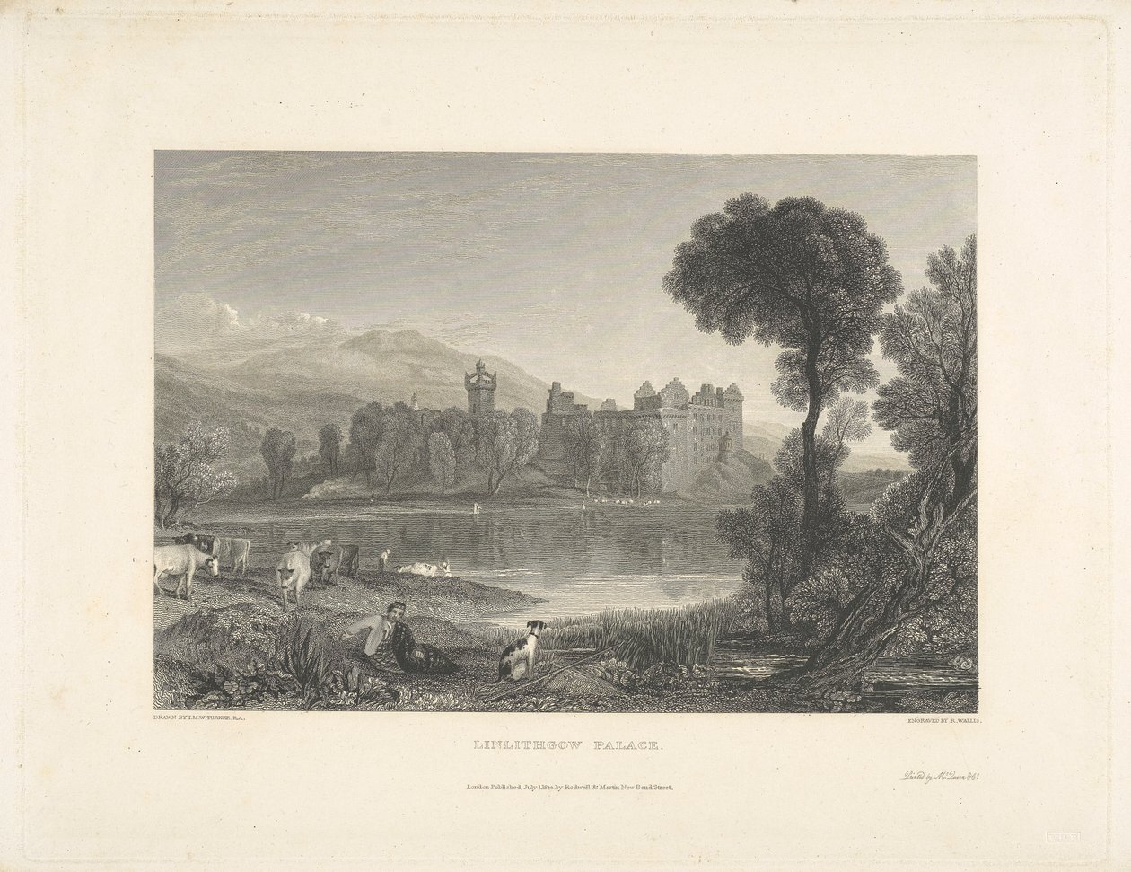 Palacio de Linlithgow de Robert Wallis