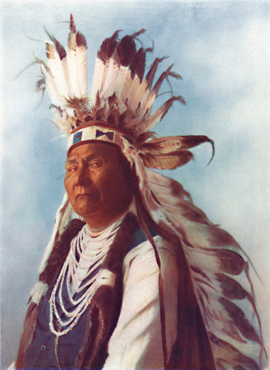 Un jefe Sahaptin de Robert Wilson Shufeldt