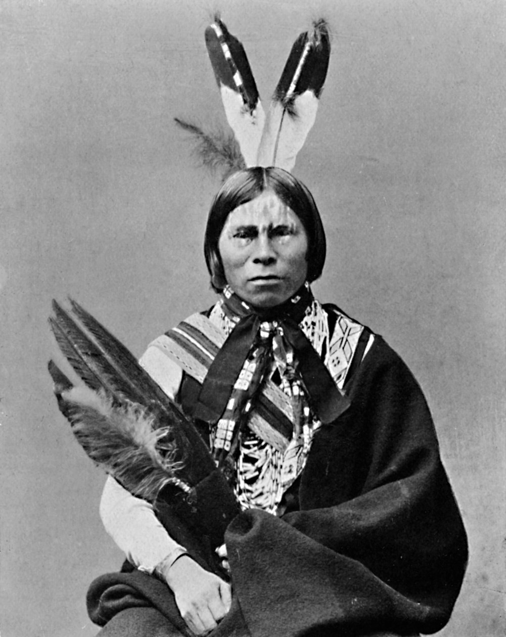 Un indio algonquino, 1912 de Robert Wilson Shufeldt