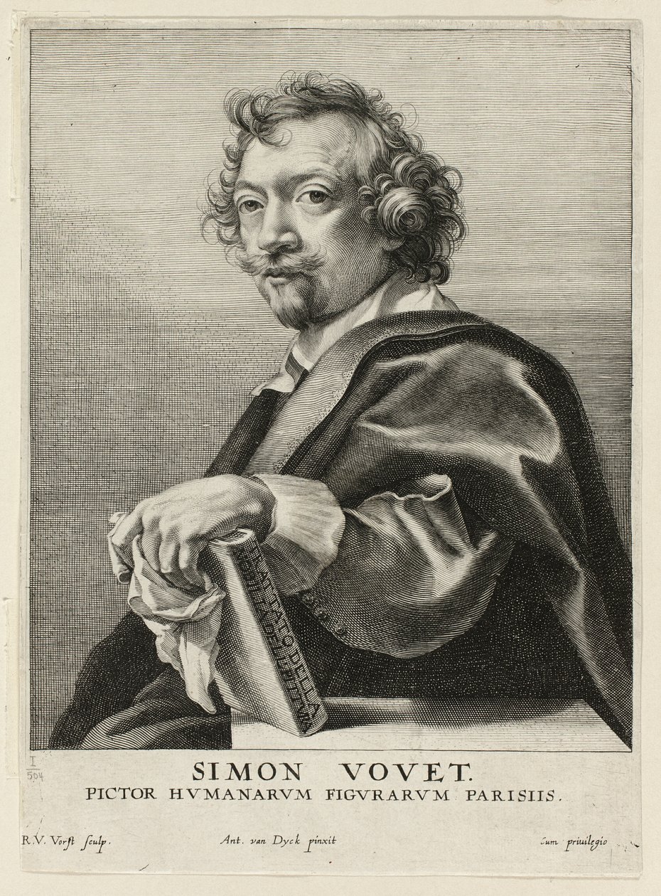 Simon Vouet de Robert van Voerst