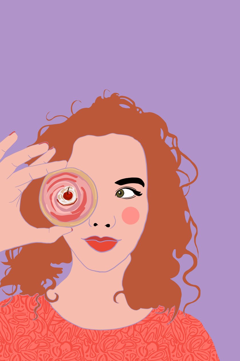 Cara de magdalena, 2022 (digital) de Roberta Murray