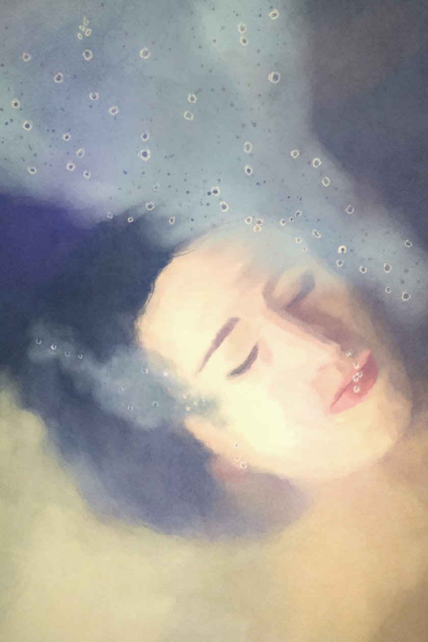Muerte por ahogamiento, 2022 (digital) de Roberta Murray