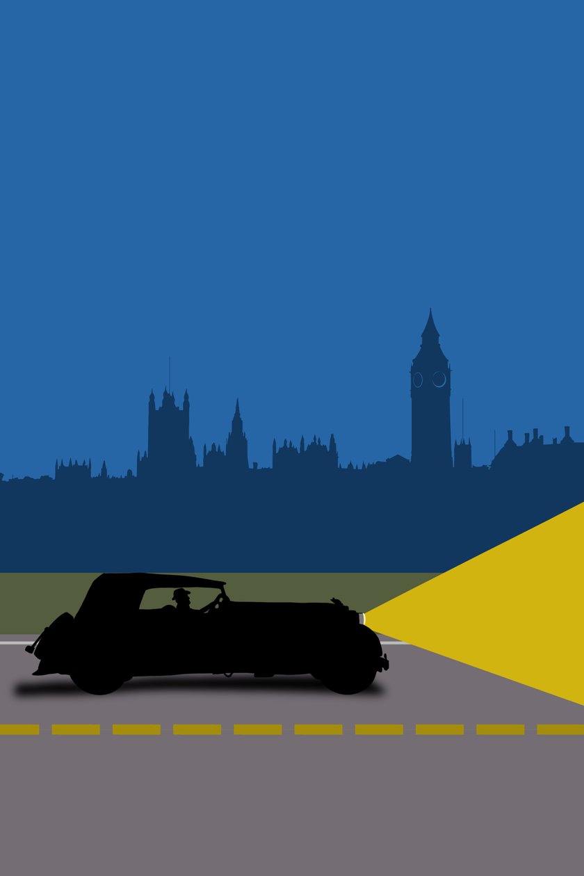 El Bentley, 2022 (digital) de Roberta Murray
