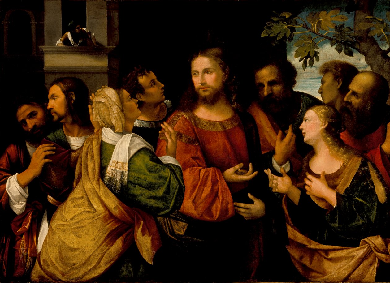 Cristo y las mujeres de Canaán de Rocco Marconi