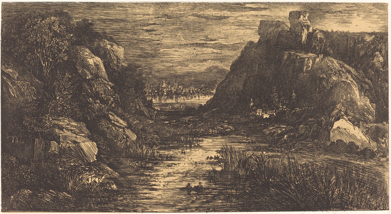 Ciudad lejana de Rodolphe Bresdin