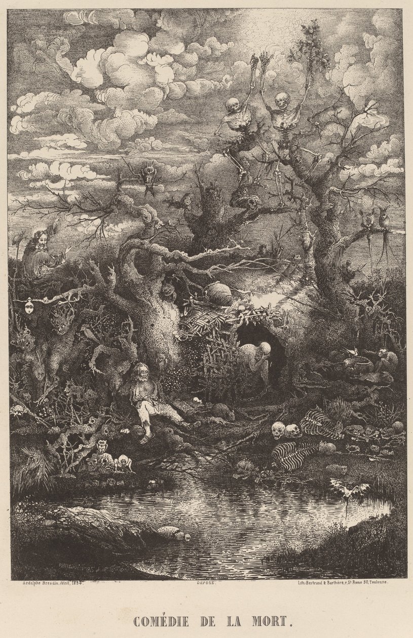 Comedia de la Muerte de Rodolphe Bresdin