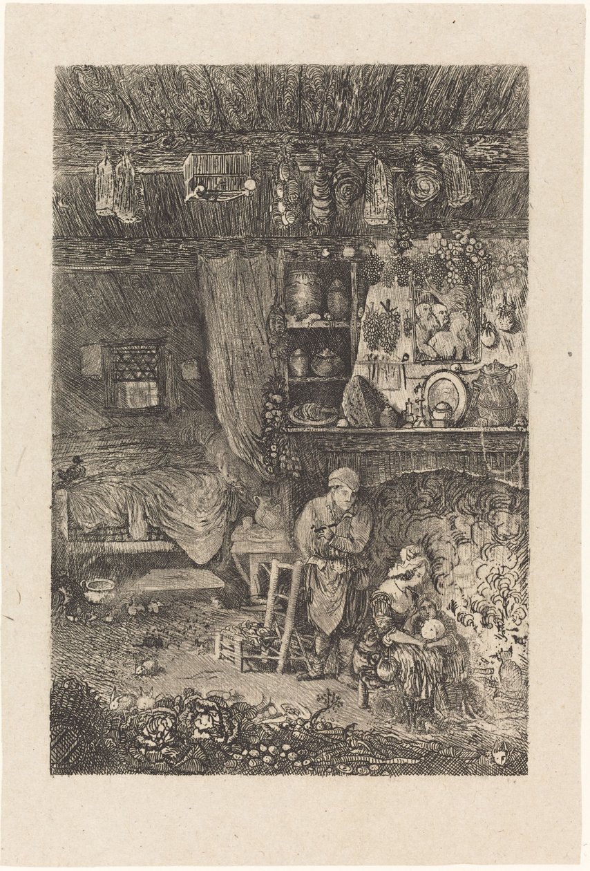Interior Flamenco de Rodolphe Bresdin