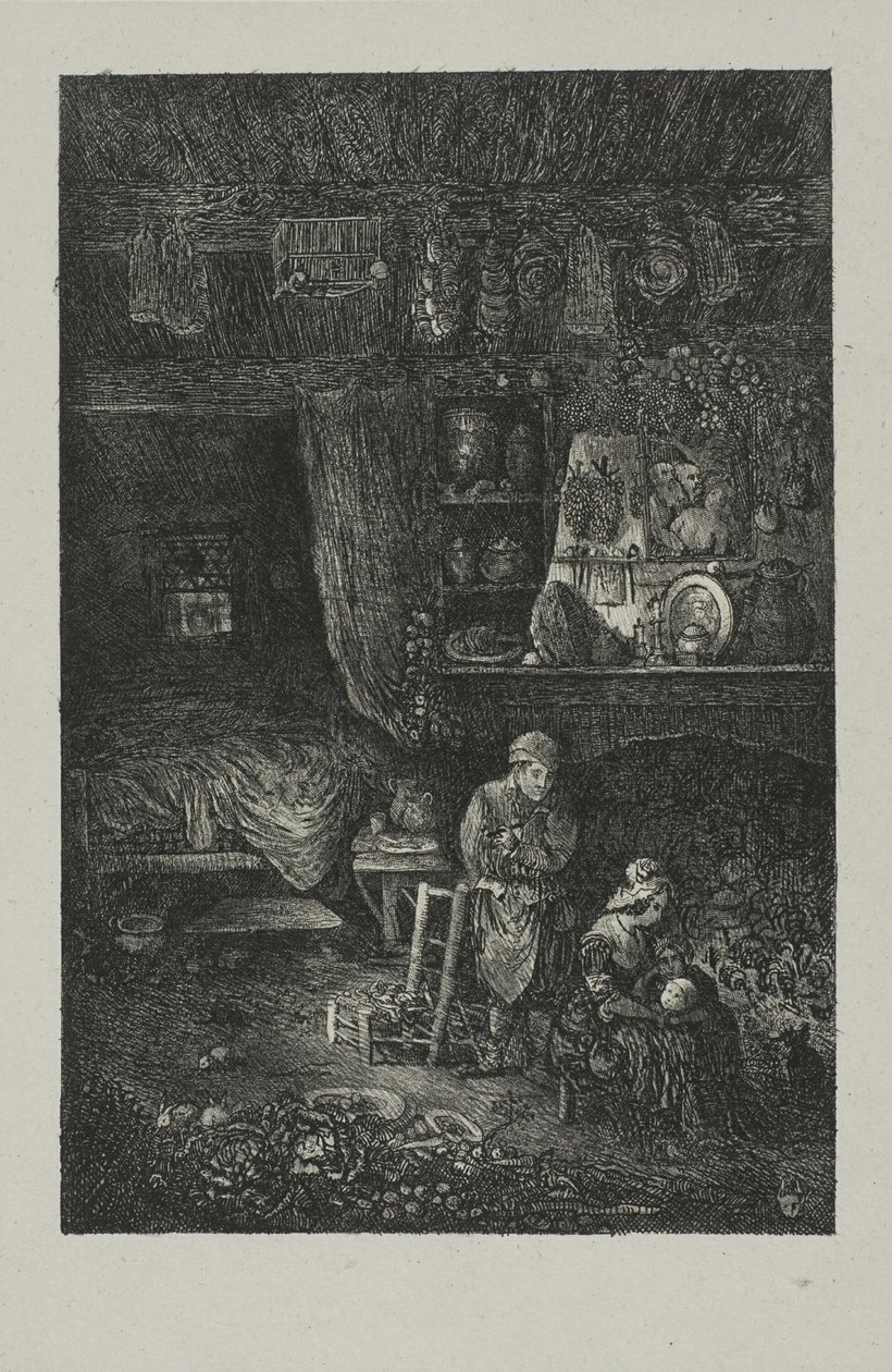 Interior Flamenco de Rodolphe Bresdin