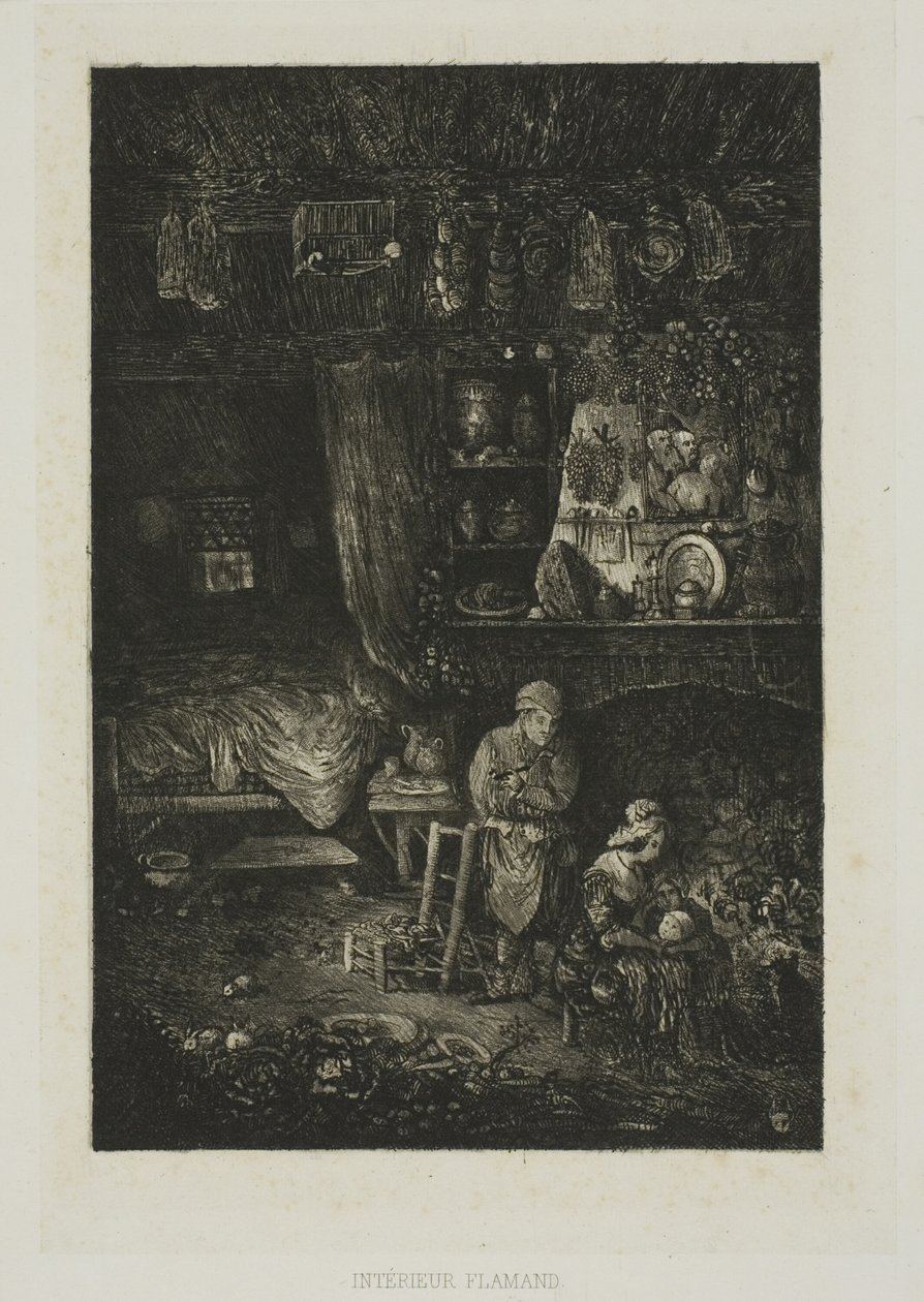 Interior Flamenco, de Revue Fantaisiste de Rodolphe Bresdin