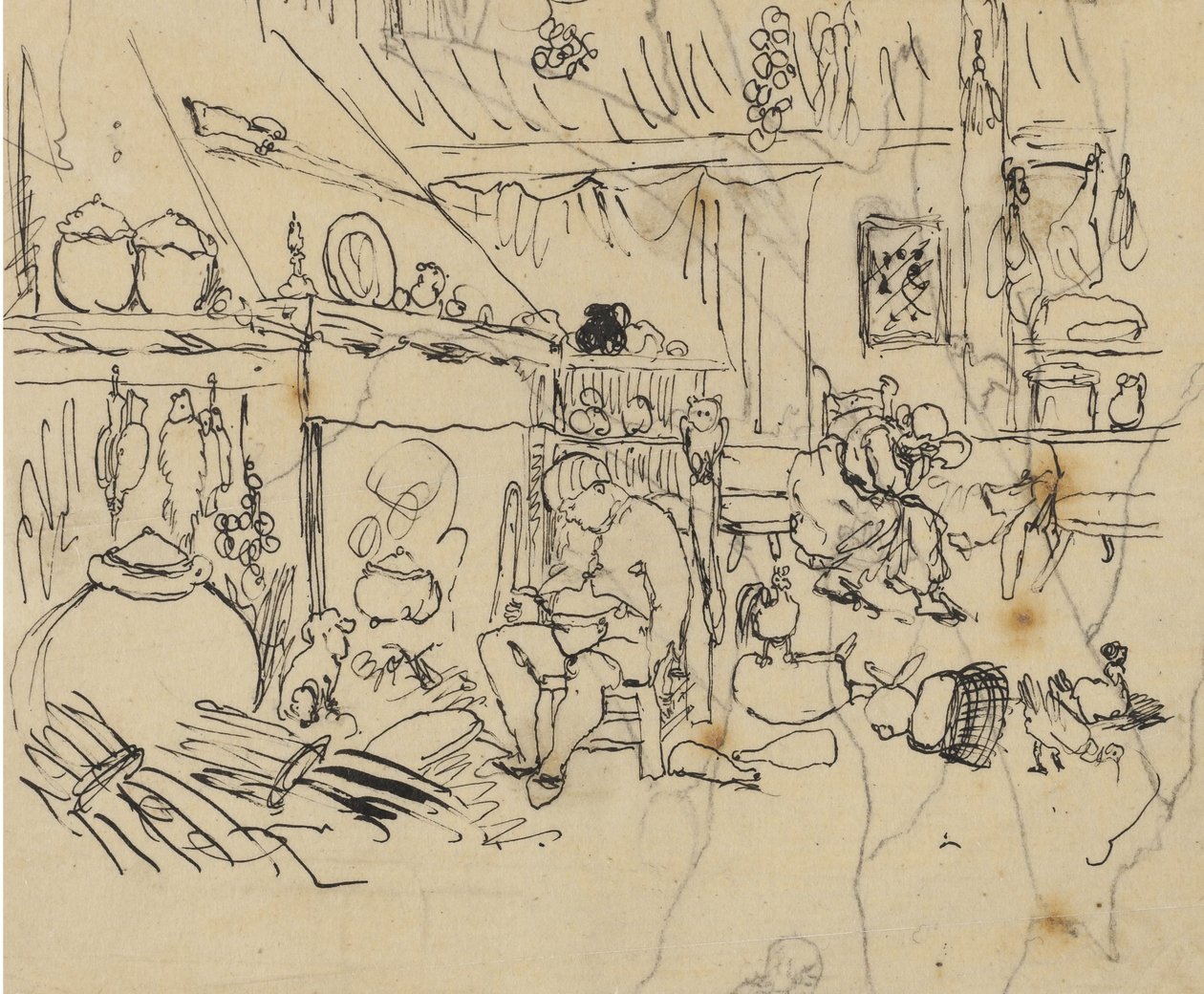 Miseria en casa de Rodolphe Bresdin