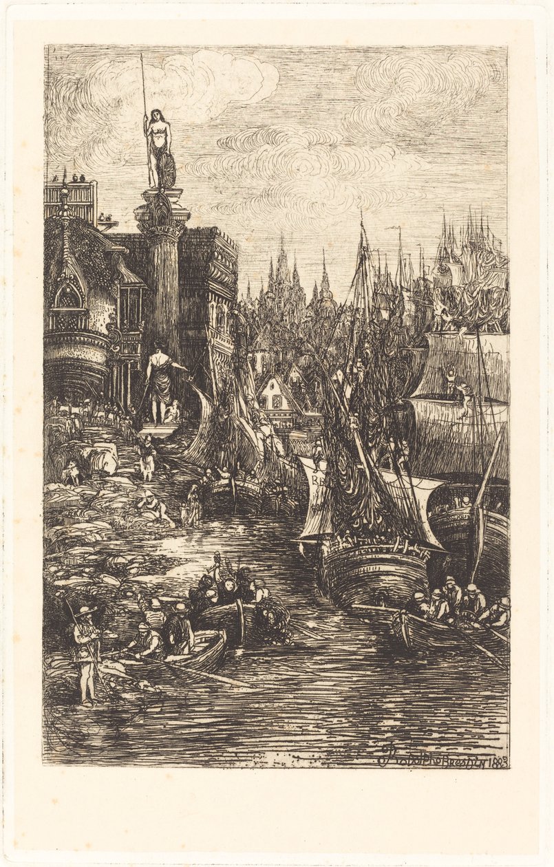 Mi sueño de Rodolphe Bresdin