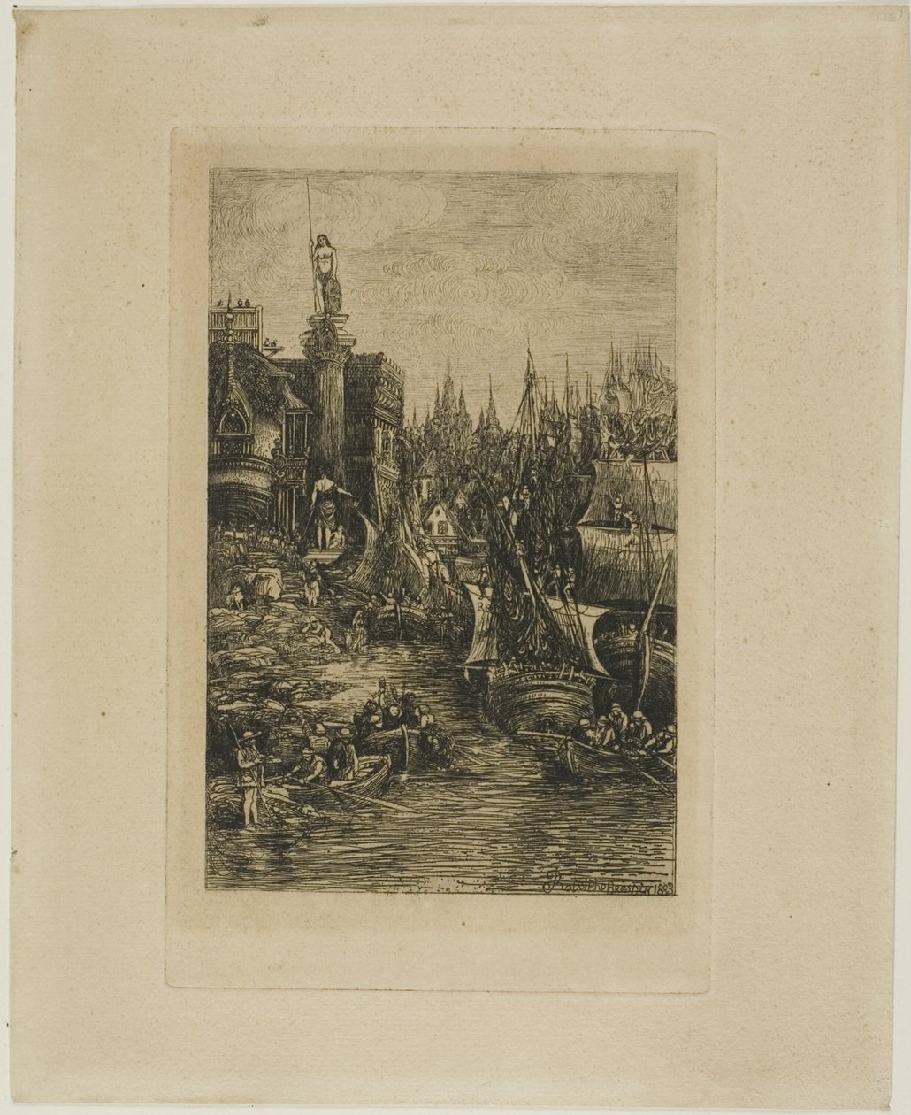 Mi sueño de Rodolphe Bresdin