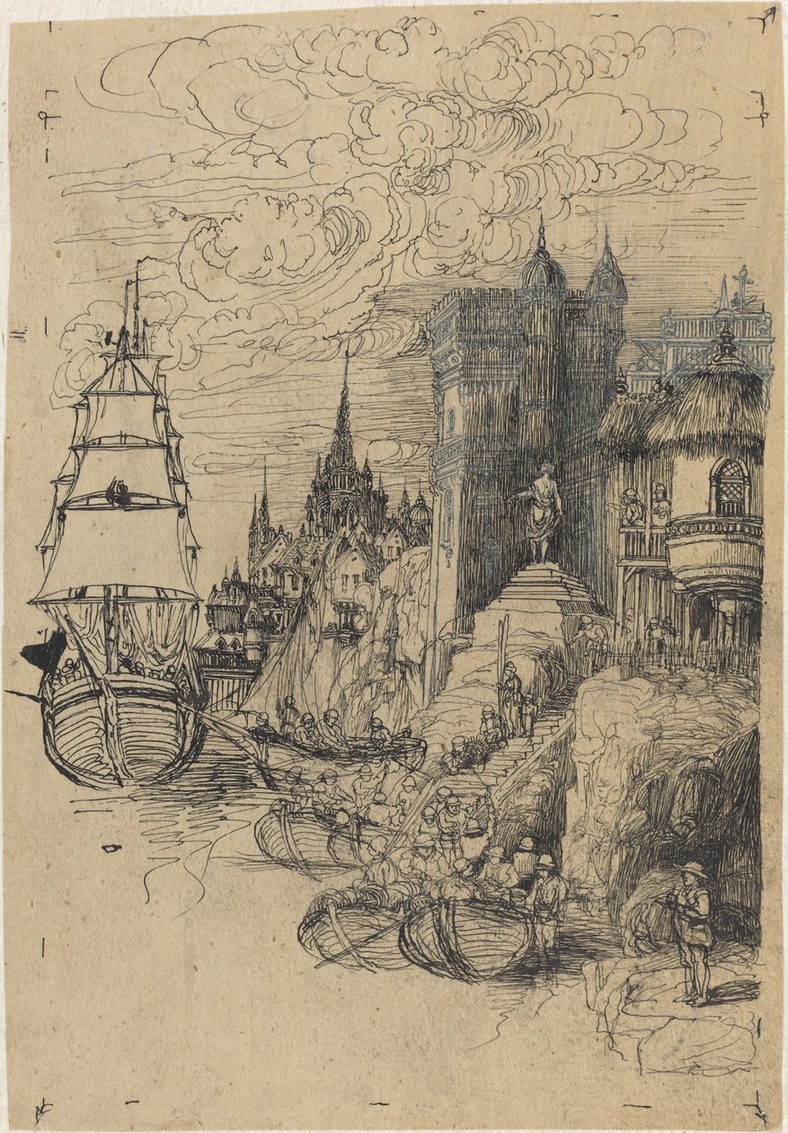 Marina de Rodolphe Bresdin