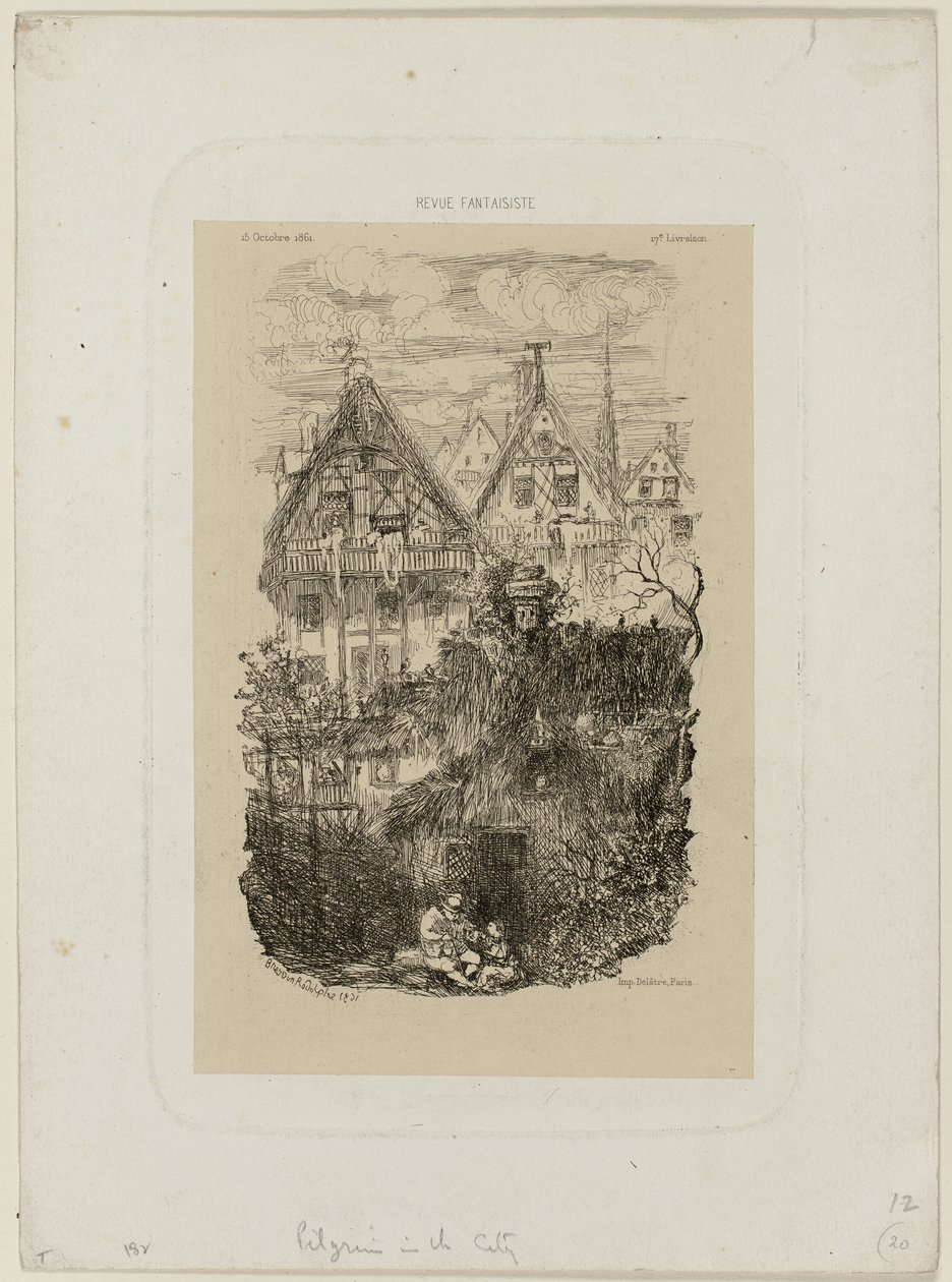 El vecindario, de Revue Fantaisiste de Rodolphe Bresdin