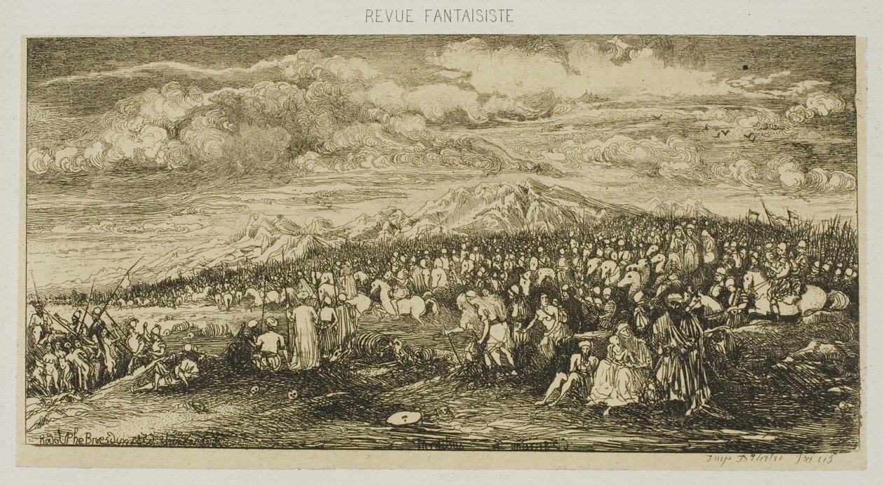 El Ejército Romano, de Revue Fantaisiste de Rodolphe Bresdin