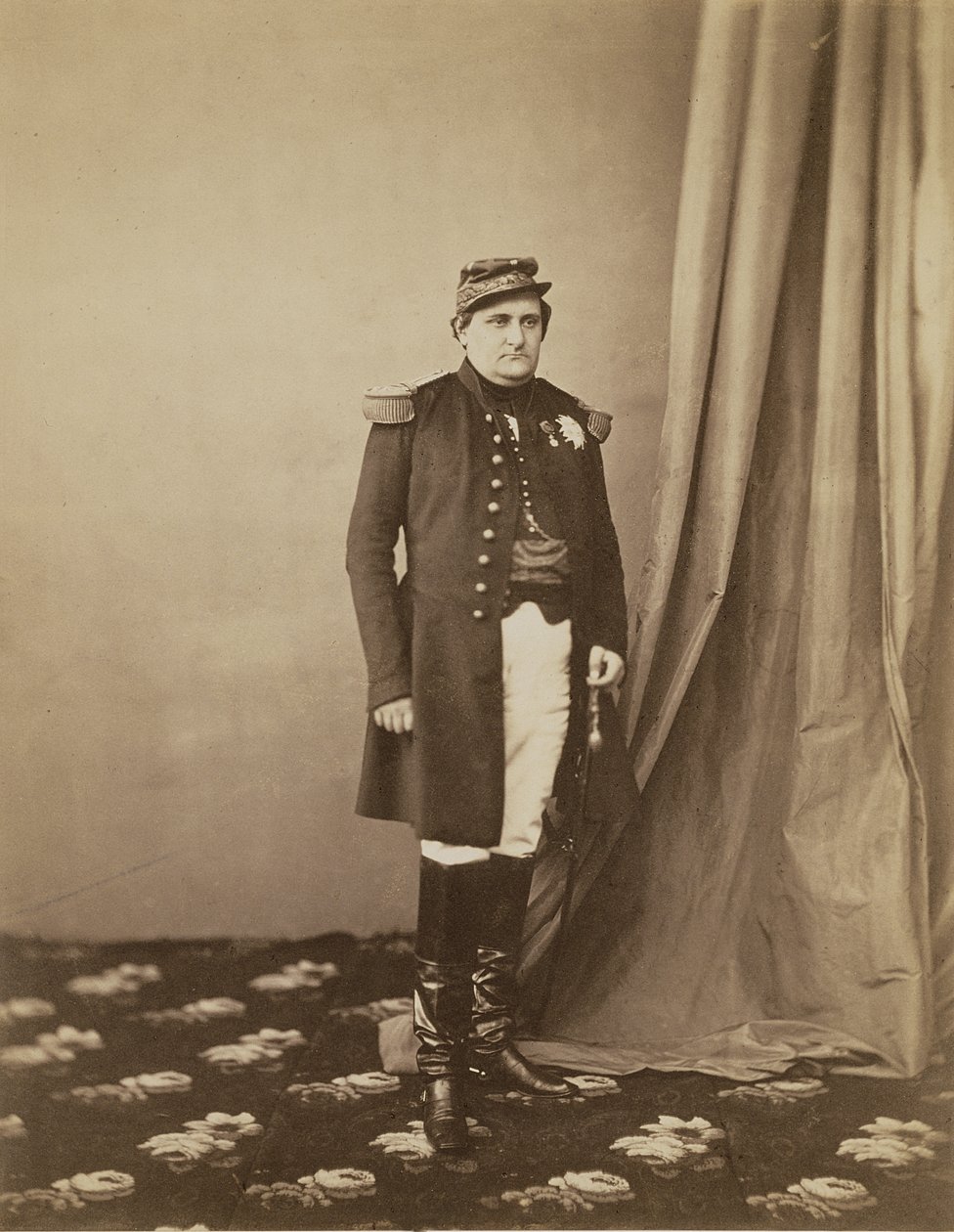 Napoleón-José-Carlos-Pablo (1822-91) Príncipe Napoleón, 1855 de Roger Fenton