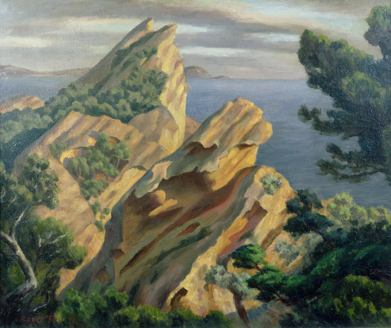 La Ciotat, cerca de Marsella, 1923 de Roger Eliot Fry