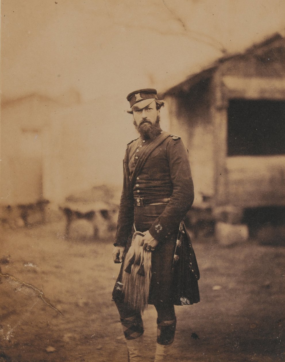 Un suboficial del 42º de Roger Fenton
