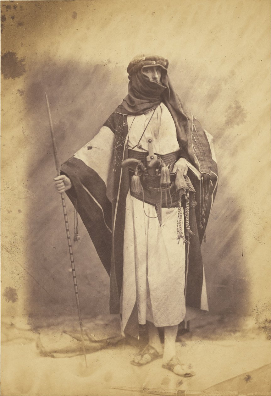 Jefe Árabe en el Cuartel General Turco. de Roger Fenton