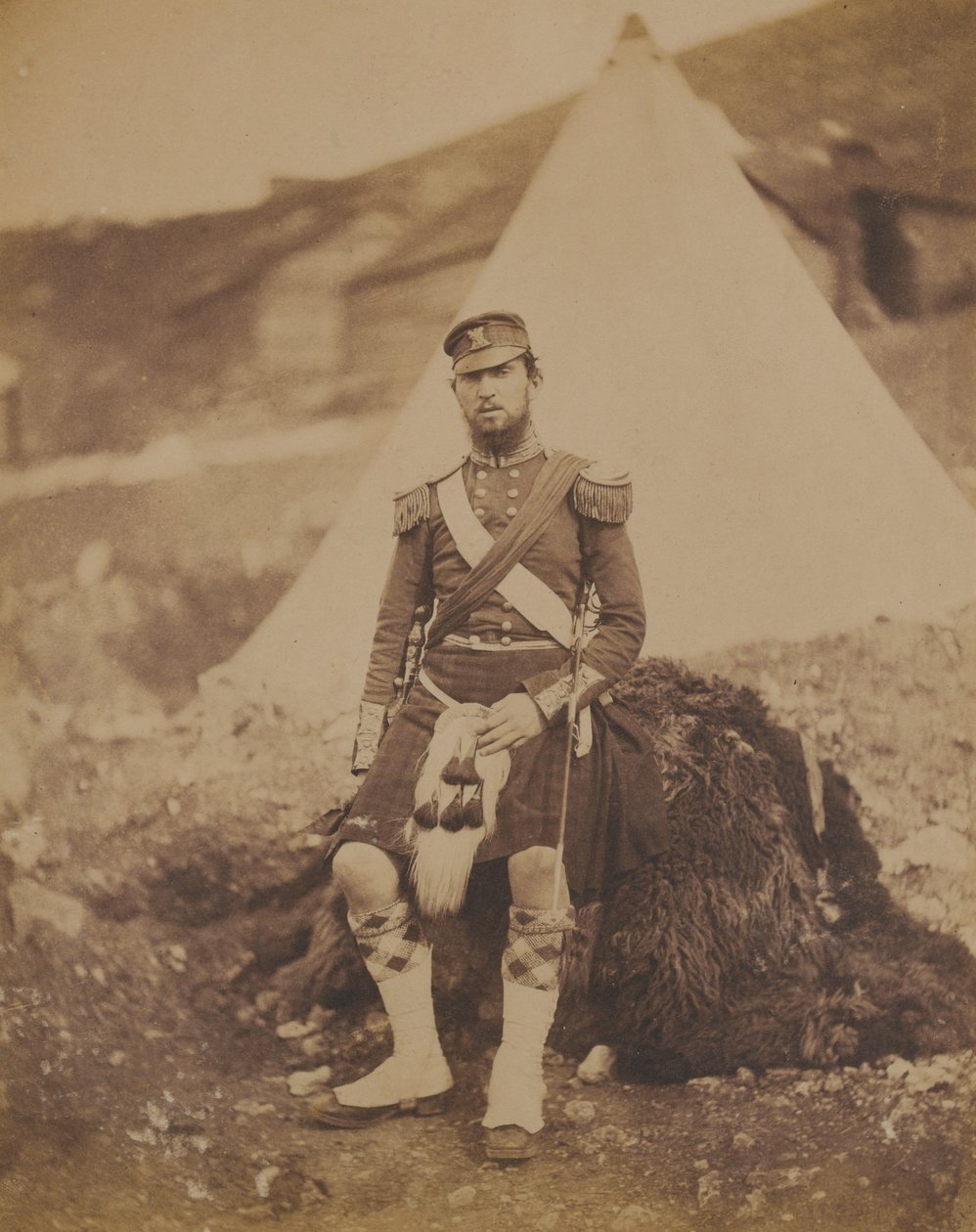 Capitán Frank Cunningham Scott, 42º de Roger Fenton
