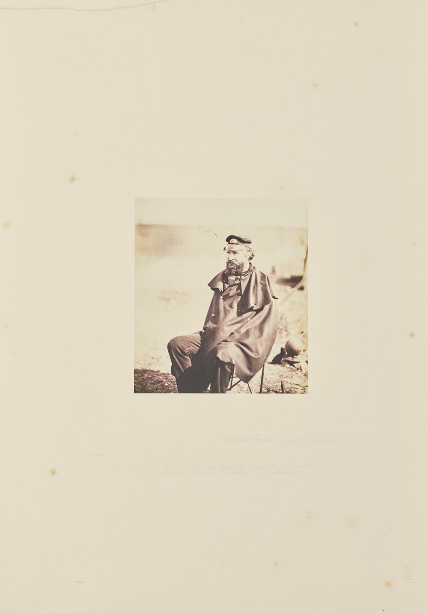 Coronel Gordon, Ingenieros Reales de Roger Fenton