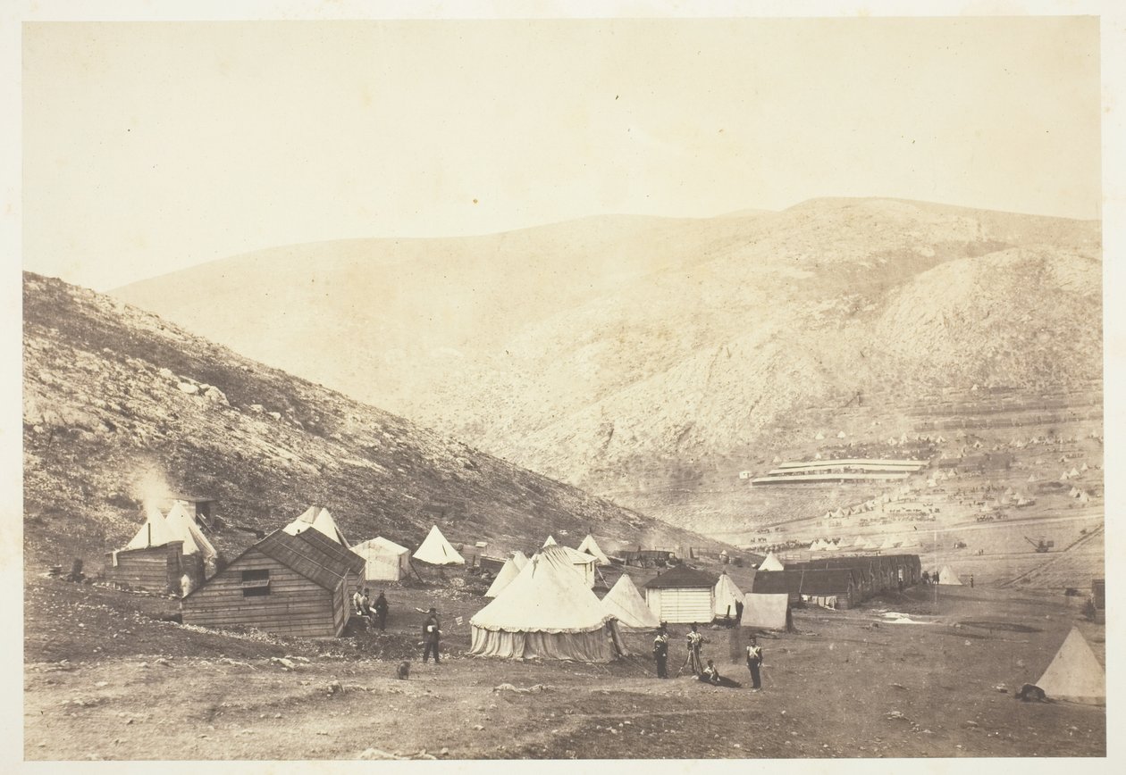 Campamento del 71º Regimiento de Roger Fenton