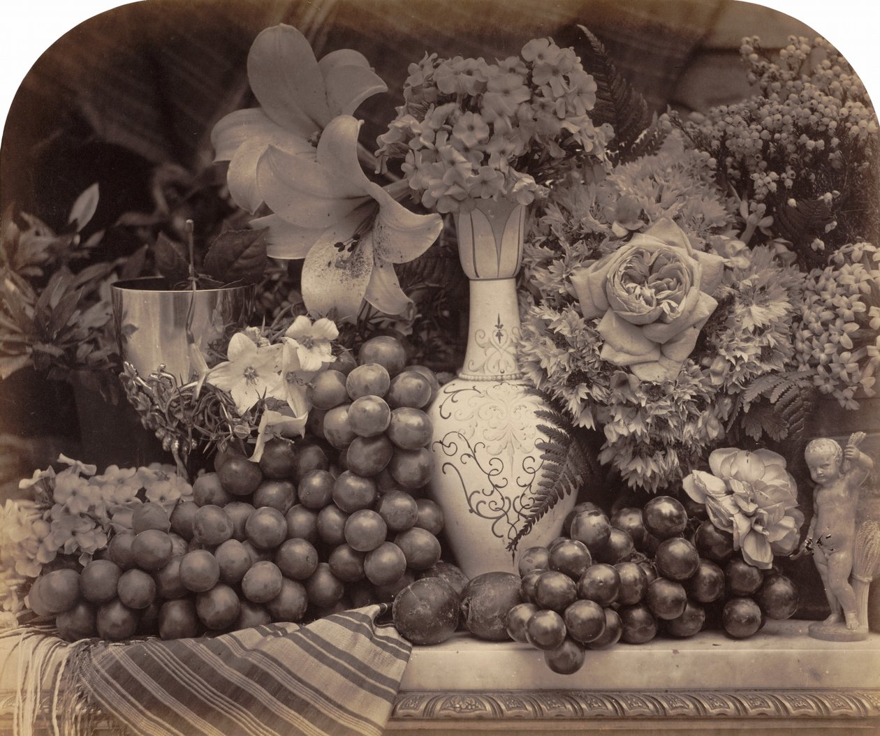 Frutas y flores de Roger Fenton