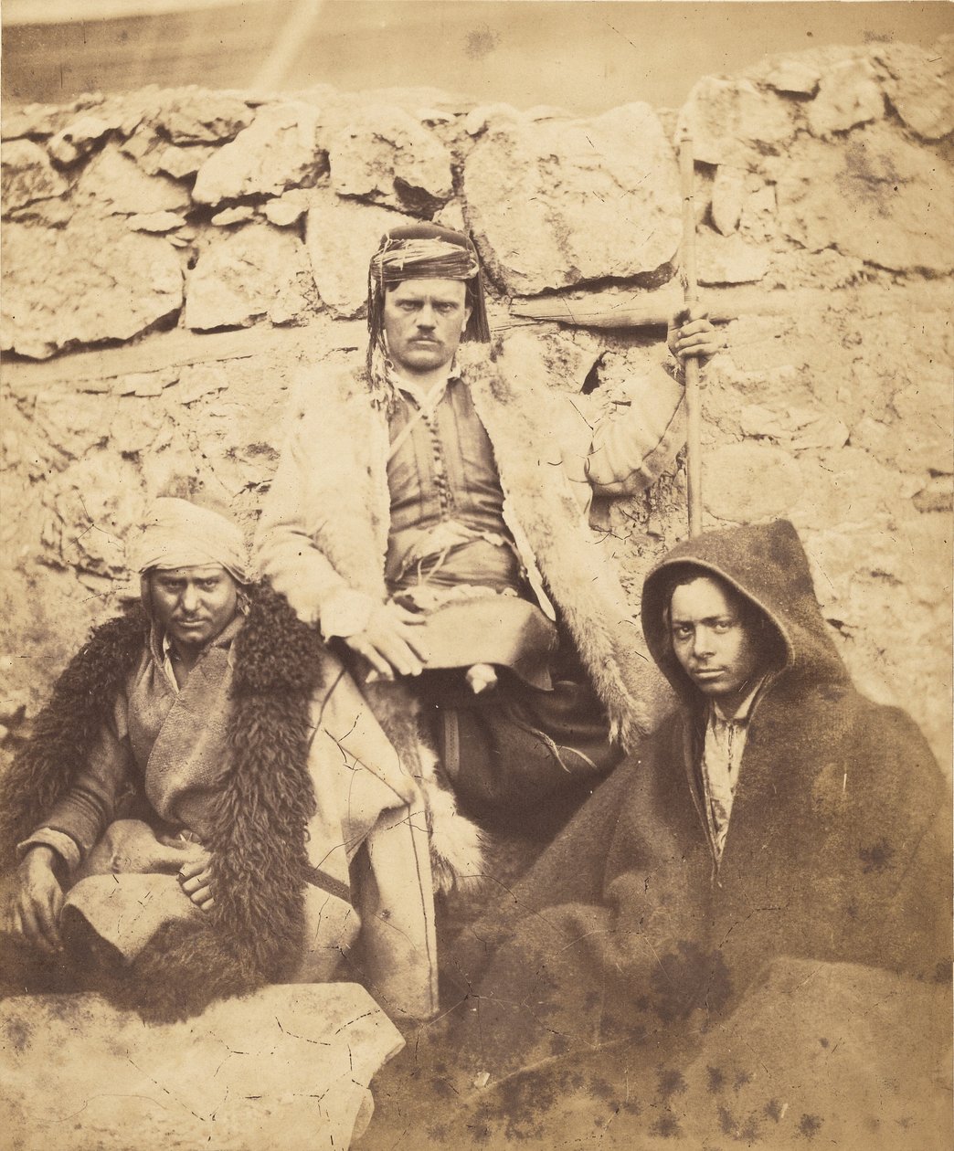 Grupo de jefes croatas de Roger Fenton