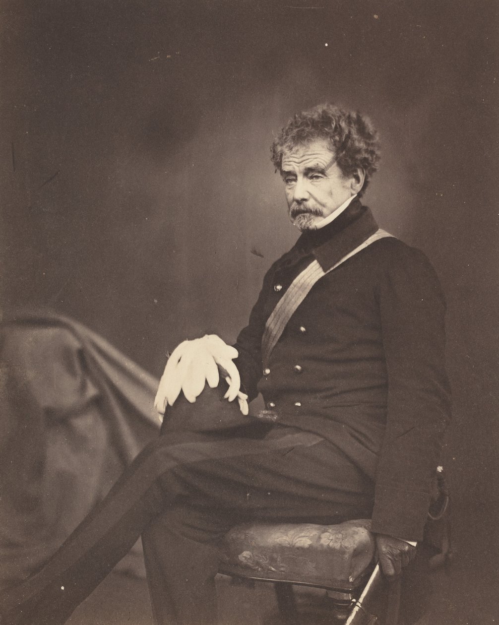 Teniente General Sir Colin Campbell, G.C.B.,1855 (foto) de Roger Fenton