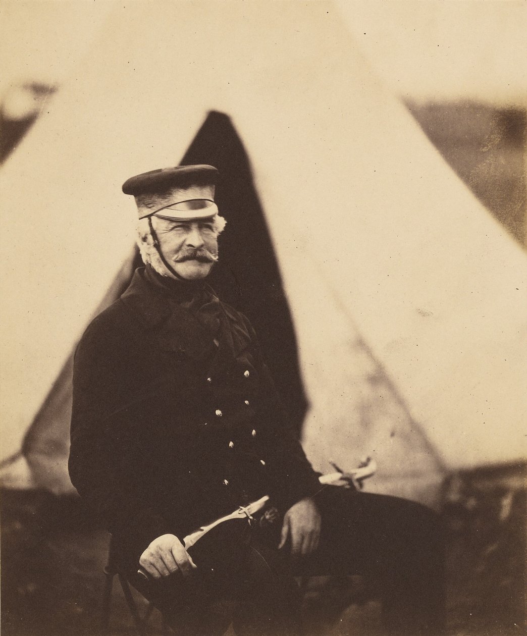 Teniente General Sir Richard England, K.C.B. de Roger Fenton