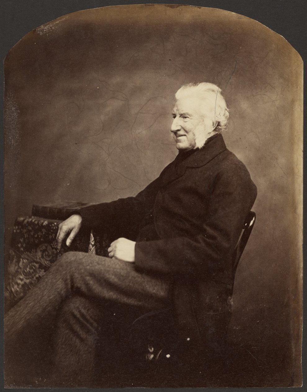 [Retrato de un hombre, vista 3/4] de Roger Fenton