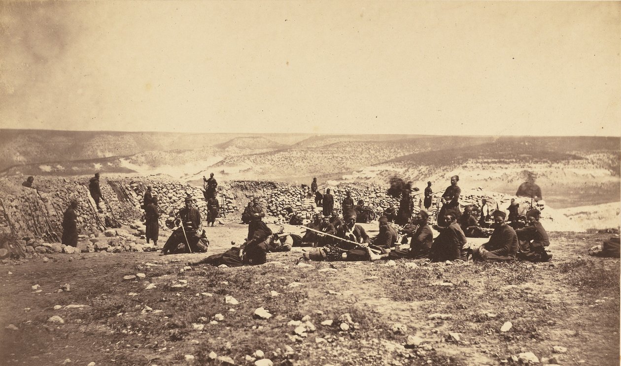 El reducto francés de Inkermann de Roger Fenton
