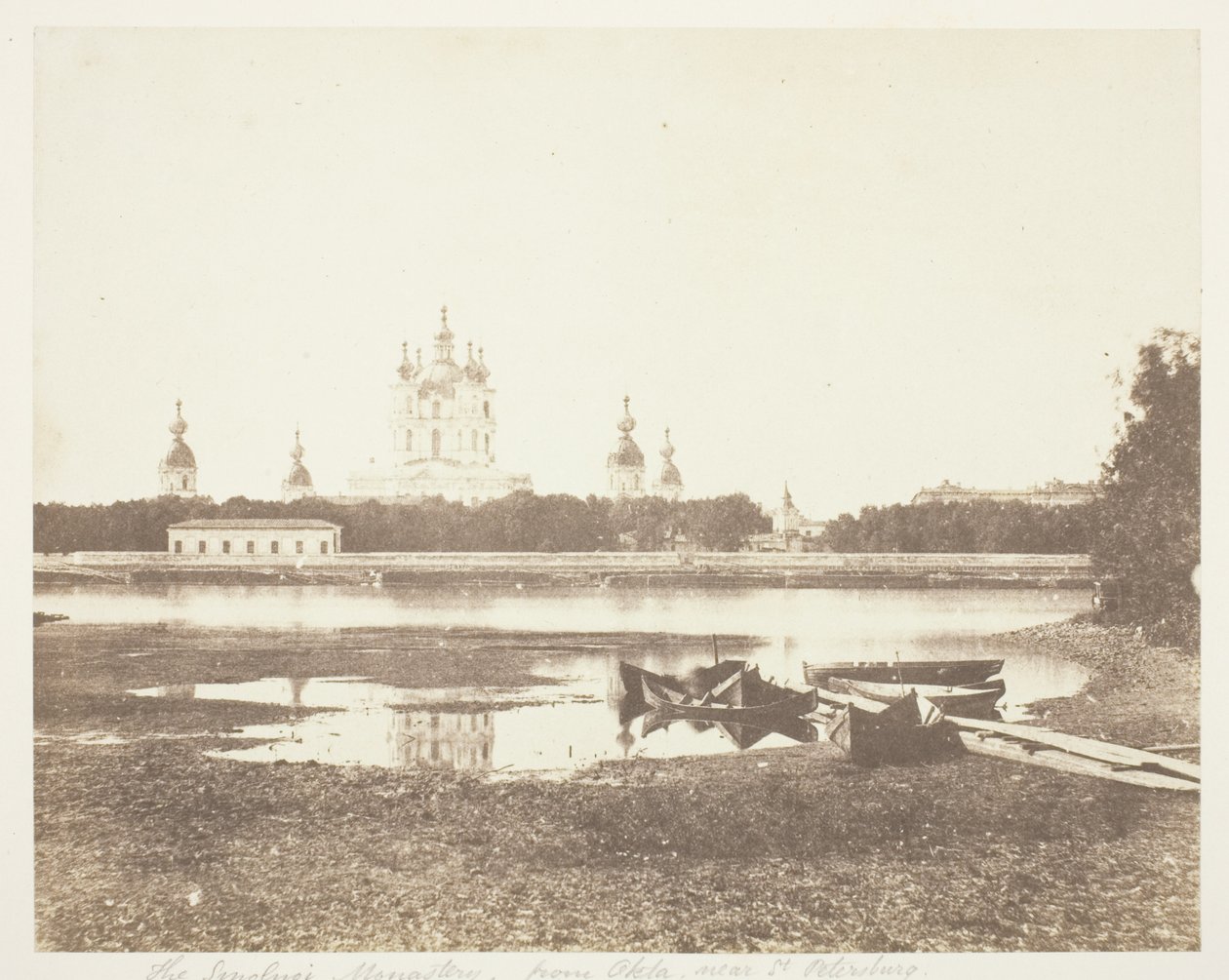 El Monasterio Smolnoi de Roger Fenton