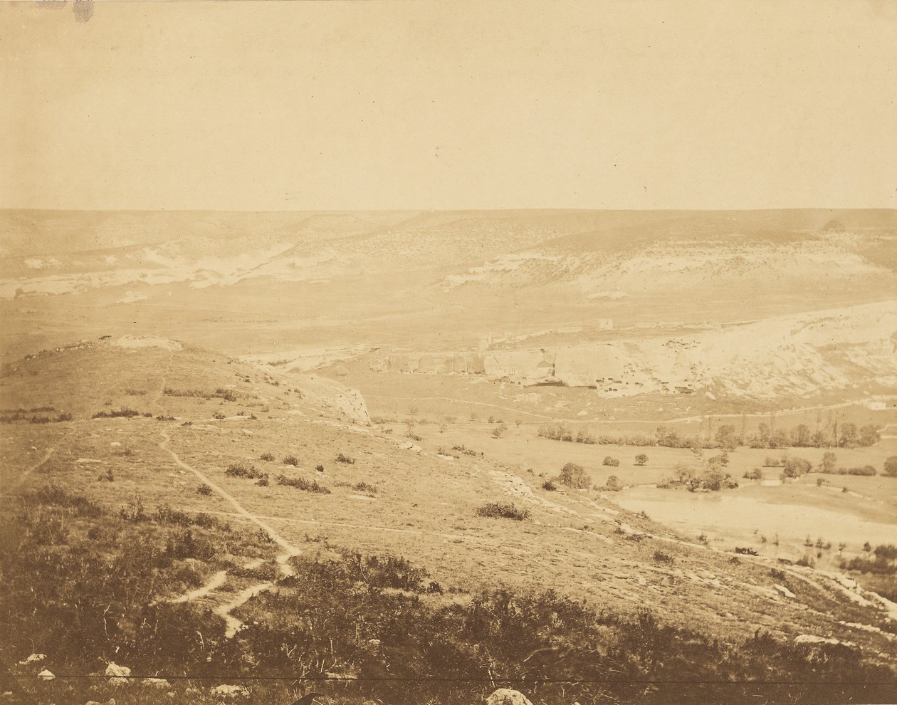 Valle de Inkermann II. de Roger Fenton