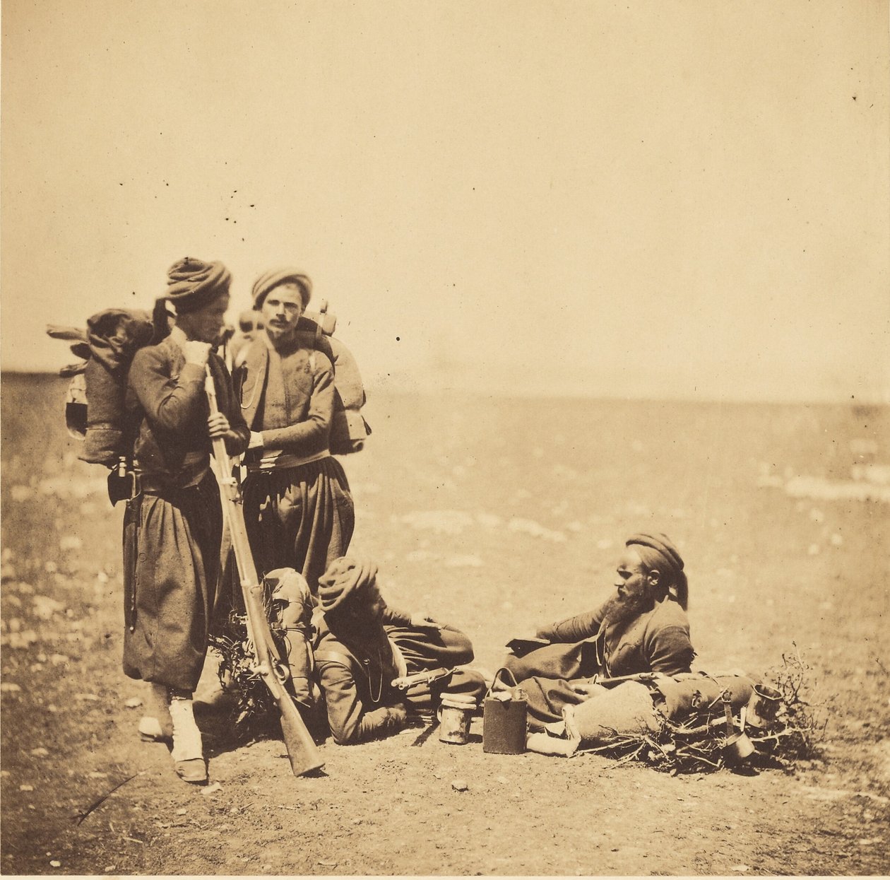 Zuavos. de Roger Fenton