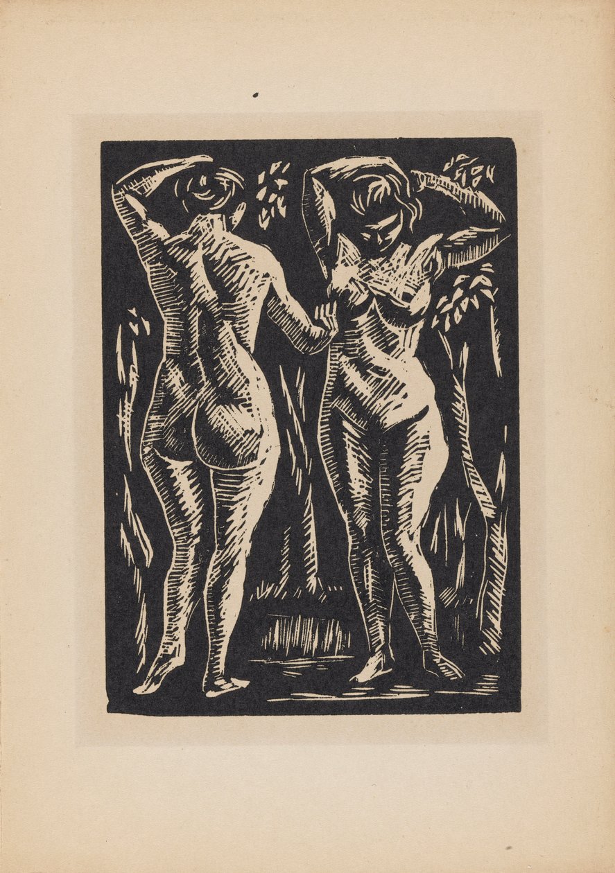 Dos desnudos de Roger Fry