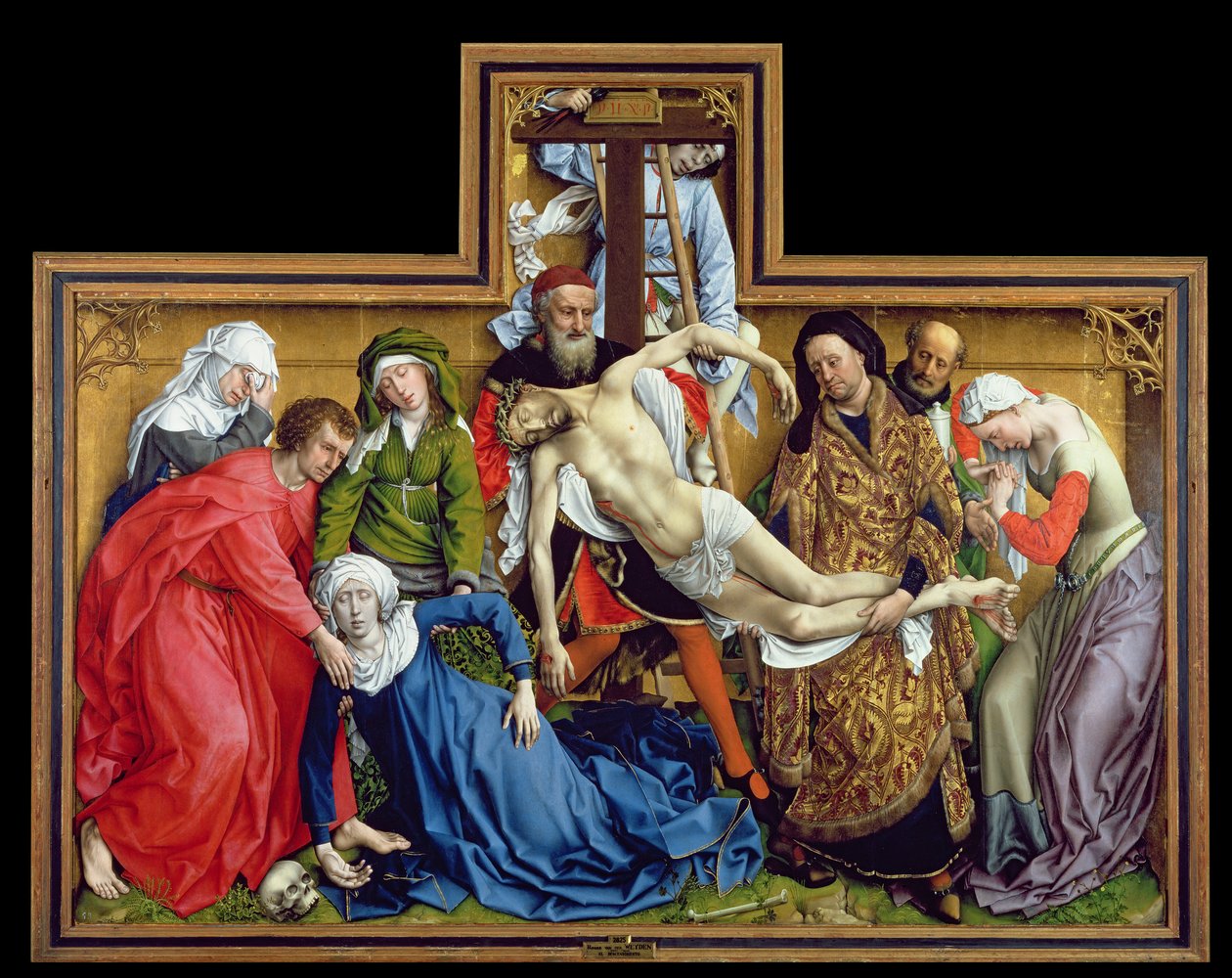 Descendimiento de la Cruz, c.1435 de Rogier van der Weyden