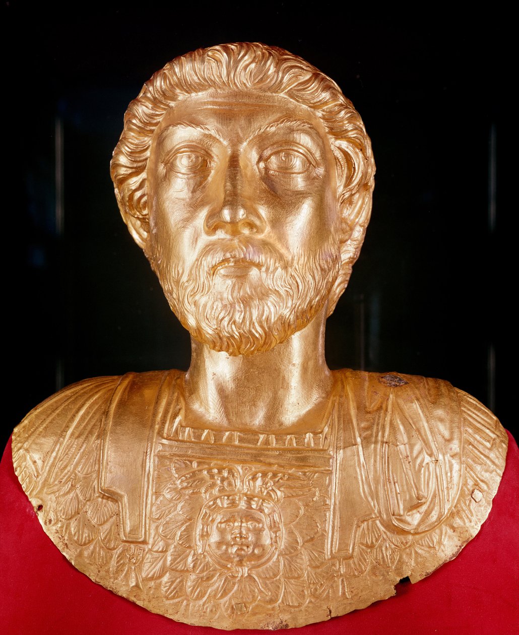 Busto de Marco Aurelio (121-180 AD) de Roman