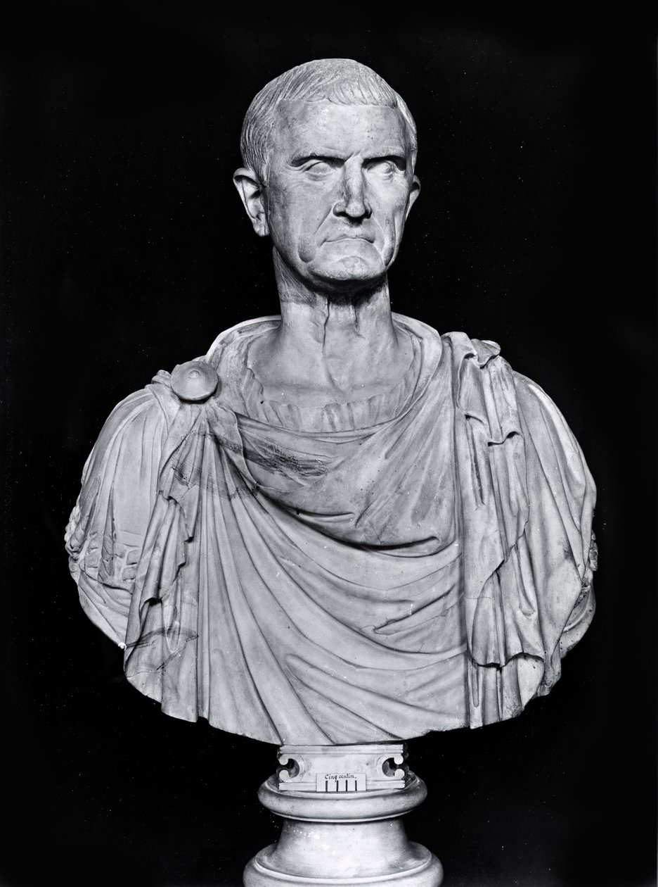 Busto de Marco Licinio Craso (c.115-53 a.C.) de Roman