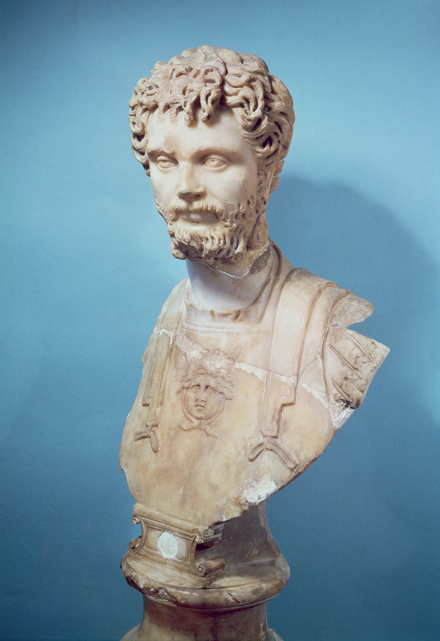 Busto de Septimio Severo (145-211) de Roman