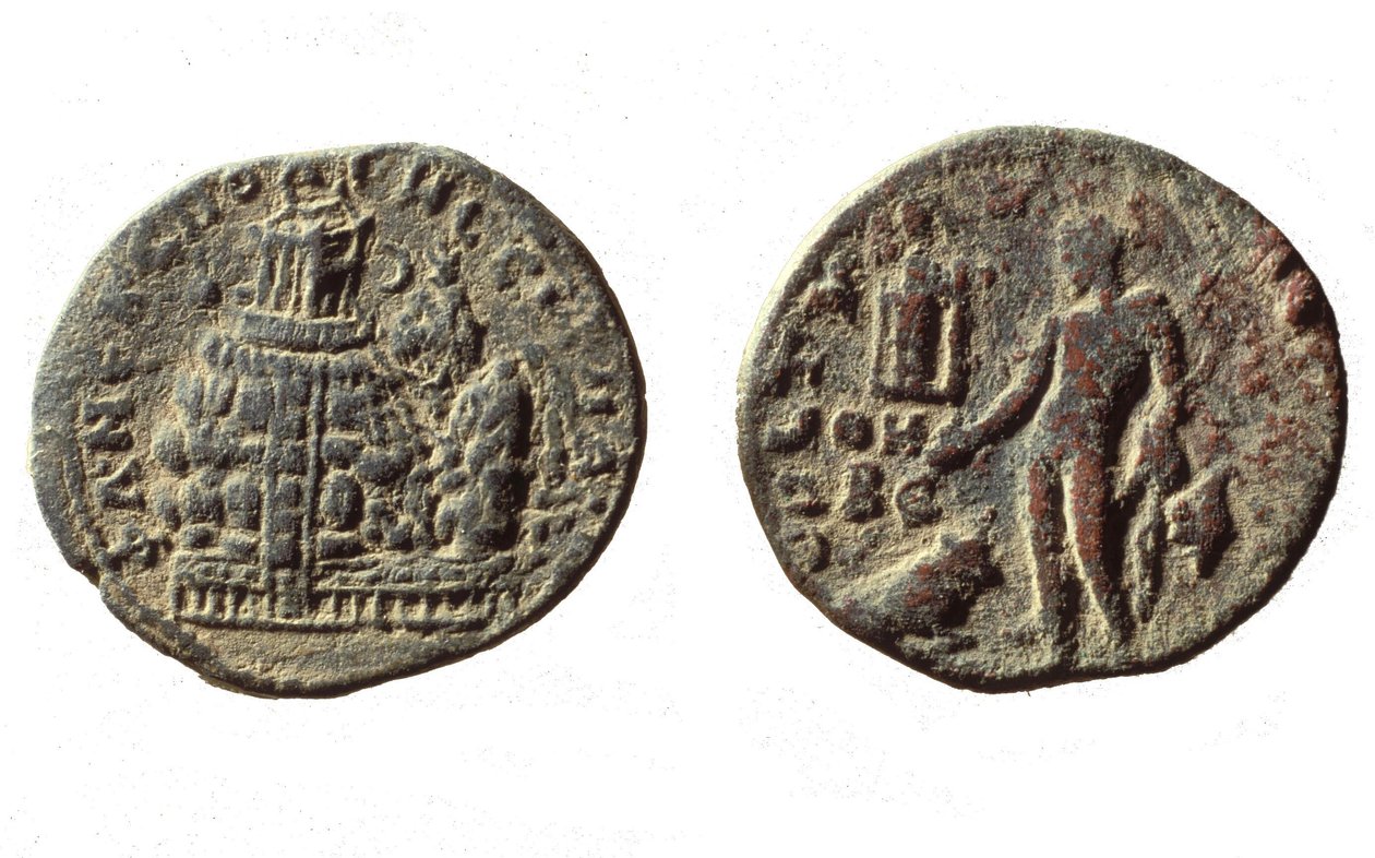 Monedas de Macrino, 217 de Roman