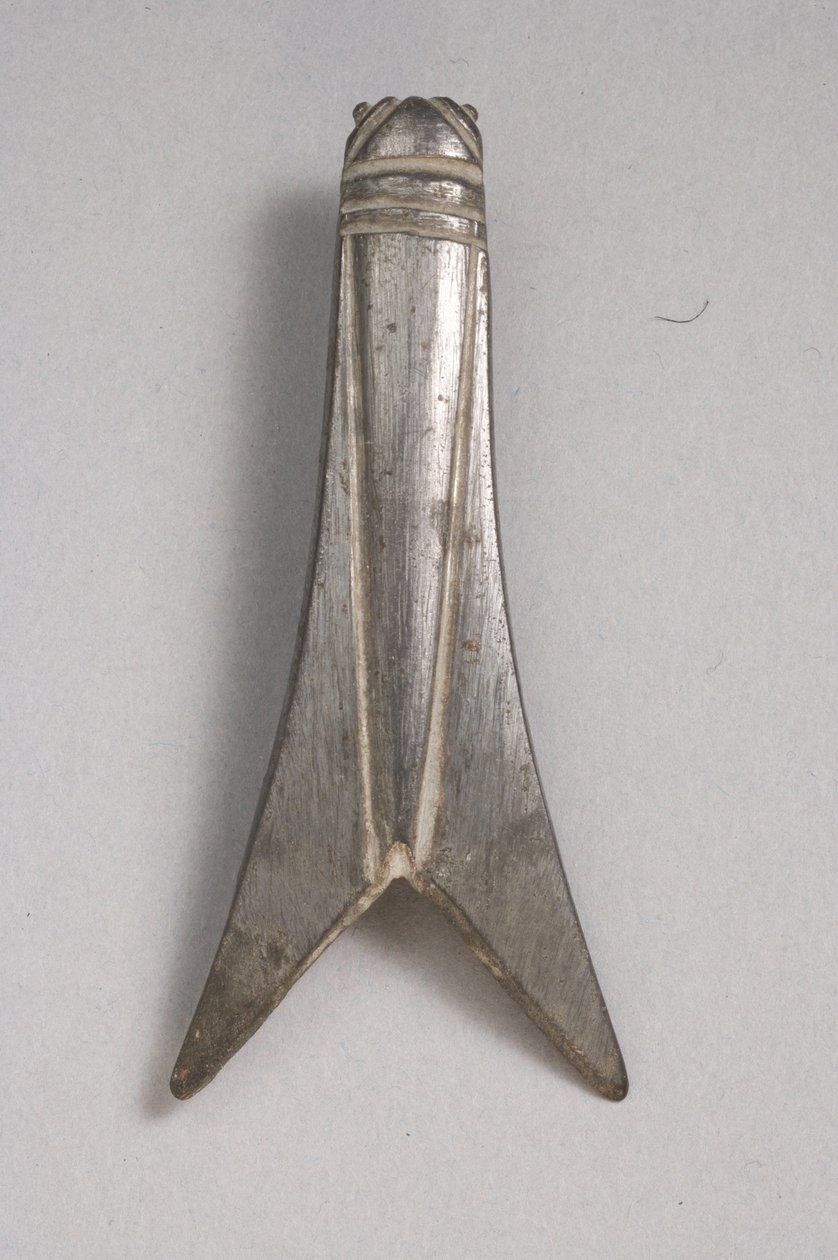 Fíbula de una cigarra (bronce estañado) de Roman