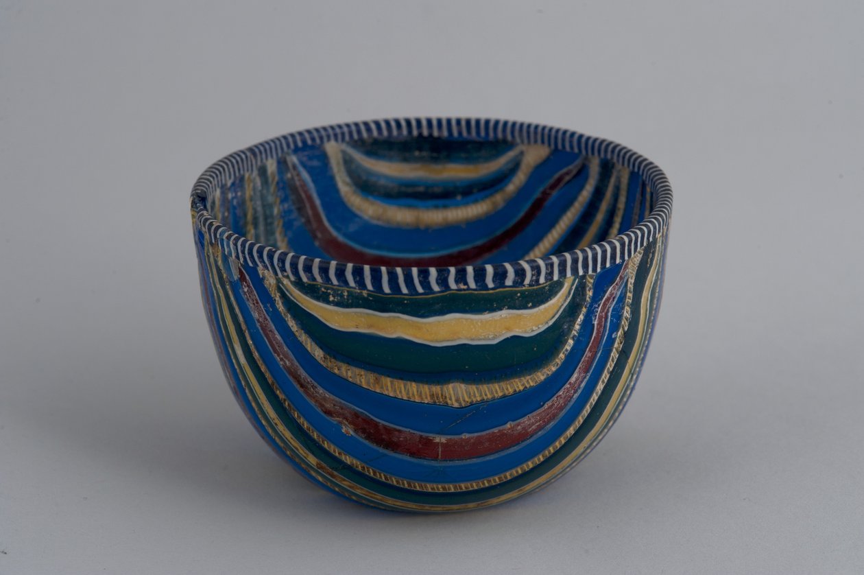 Copa Millefiori (vidrio) de Roman