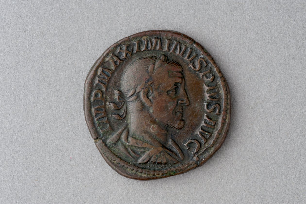 Sestercio de Máximo el Tracio de Roman