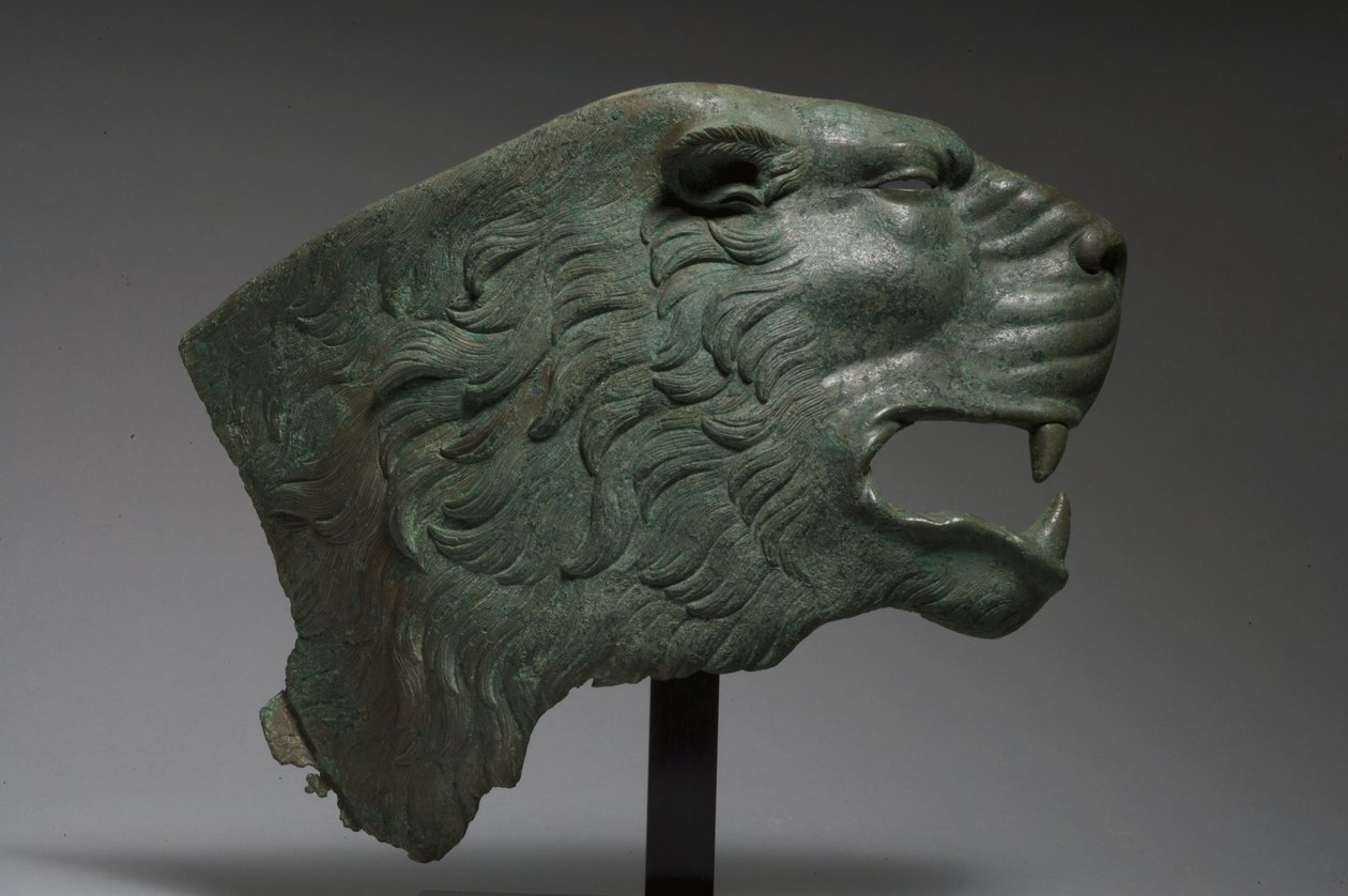 Piel de león (bronce) de Roman Imperial Period