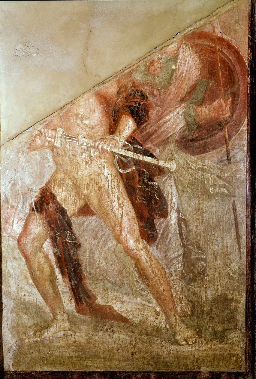 Aquiles (fresco) de Roman