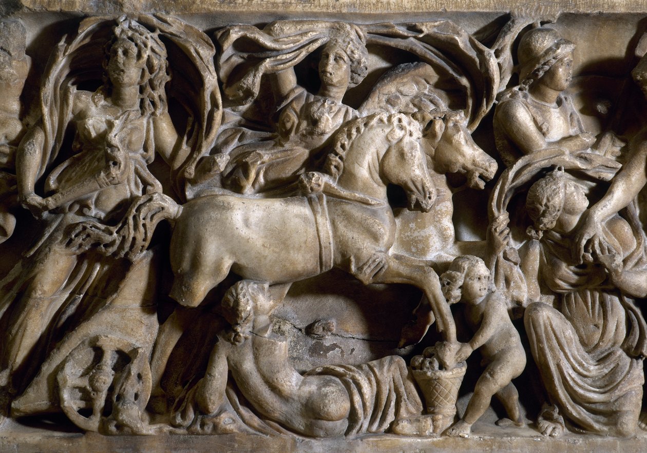Rapto de Proserpina (detalle) de Roman