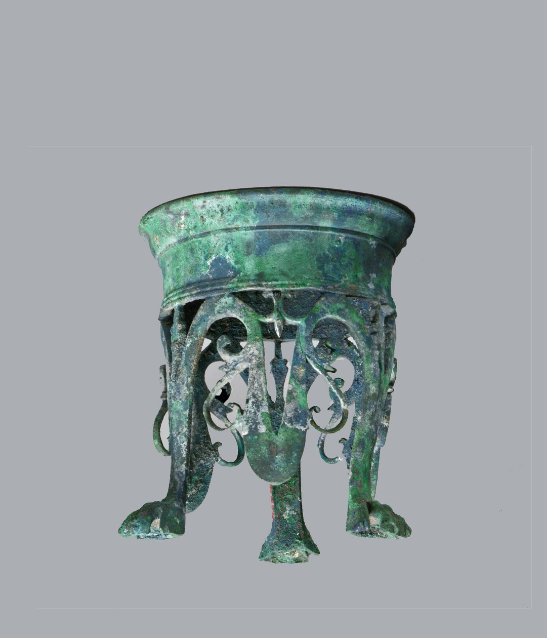 Soporte de bronce de Roman Imperial Period