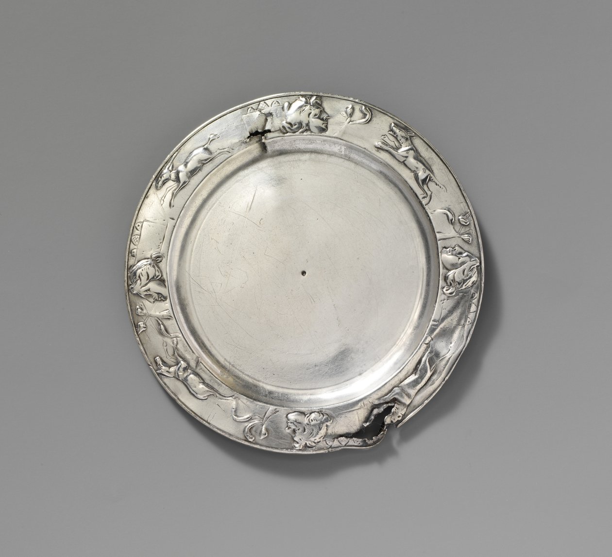 Plato de plata de Roman Imperial Period